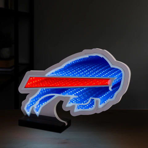 NFL BUFFALO BILLS LED INFINITY LOGO LIGHT